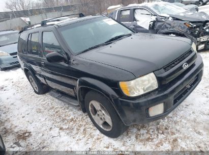 2002 INFINITI QX4 LUXURY Black  Gasoline JNRDR09Y82W260162 photo #1