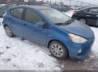 2013 TOYOTA PRIUS C TWO Blue  Hybrid JTDKDTB36D1538093 photo #1