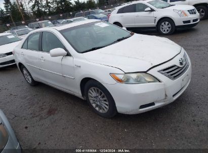 2007 TOYOTA CAMRY HYBRID White  Hybrid 4T1BB46K57U027051 photo #1