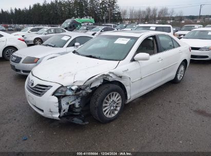 2007 TOYOTA CAMRY HYBRID White  Hybrid 4T1BB46K57U027051 photo #3