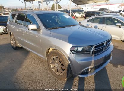 2017 DODGE DURANGO R/T Silver  Gasoline 1C4SDJCT2HC928704 photo #1