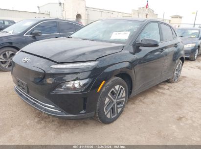 2023 HYUNDAI KONA ELECTRIC SE Black  Electric KM8K23AG1PU193760 photo #3