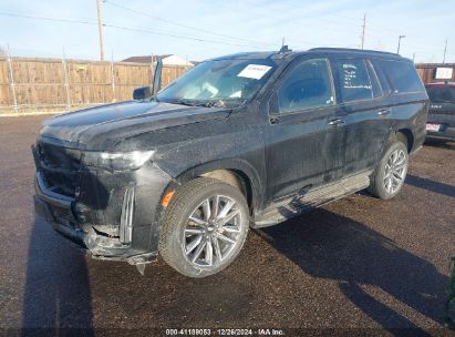 2023 CADILLAC ESCALADE 4WD SPORT Black  Gasoline 1GYS4EKL1PR159112 photo #3