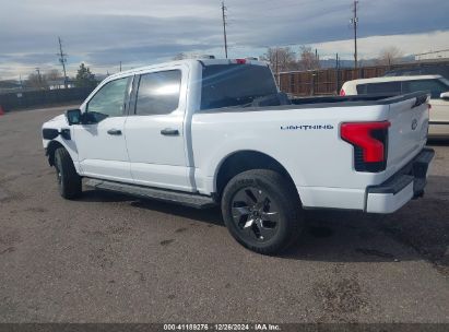 2024 FORD F-150 LIGHTNING XLT White  Electric 1FTVW3LK2RWG06333 photo #4