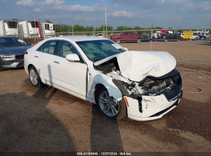 2024 CADILLAC CT4 LUXURY White  Gasoline 1G6DA5RK2R0127414 photo #1