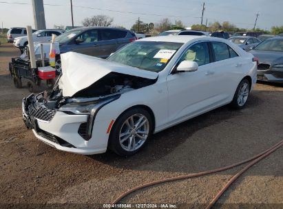 2024 CADILLAC CT4 LUXURY White  Gasoline 1G6DA5RK2R0127414 photo #3