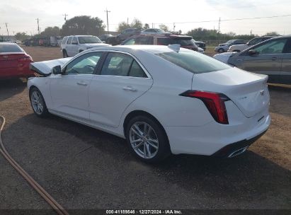 2024 CADILLAC CT4 LUXURY White  Gasoline 1G6DA5RK2R0127414 photo #4