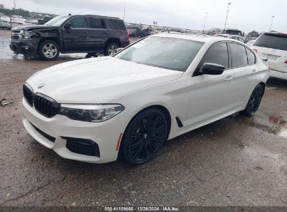 2019 BMW 540I White  Gasoline WBAJE5C52KWW10392 photo #3