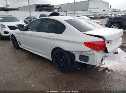 2019 BMW 540I White  Gasoline WBAJE5C52KWW10392 photo #4