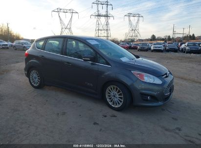 2016 FORD C-MAX ENERGI SEL Gray  Hybrid 1FADP5CU4GL113473 photo #1