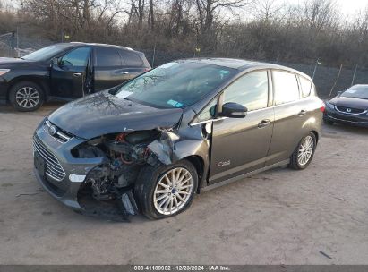 2016 FORD C-MAX ENERGI SEL Gray  Hybrid 1FADP5CU4GL113473 photo #3