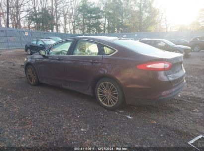 2013 FORD FUSION SE Red  Gasoline 3FA6P0HR0DR335733 photo #4