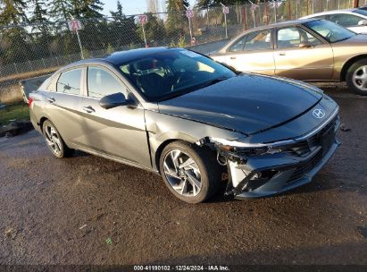 2024 HYUNDAI ELANTRA LIMITED Gray  Gasoline KMHLP4DG4RU801667 photo #1