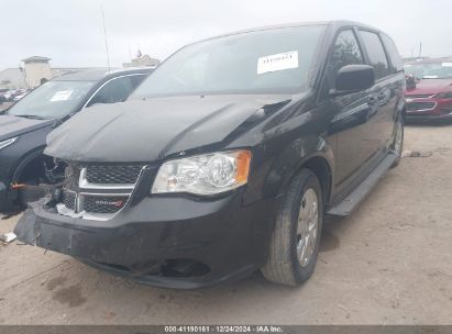 2019 DODGE GRAND CARAVAN SE Black  Flexible Fuel 2C4RDGBG5KR521769 photo #3