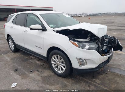 2019 CHEVROLET EQUINOX LT White  Gasoline 2GNAXUEV0K6104470 photo #1