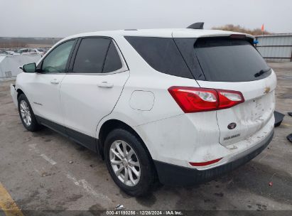 2019 CHEVROLET EQUINOX LT White  Gasoline 2GNAXUEV0K6104470 photo #4