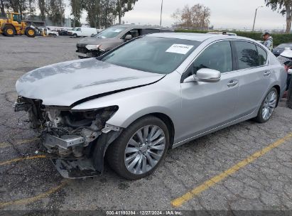 2014 ACURA RLX Silver  Gasoline JH4KC1F93EC006567 photo #3