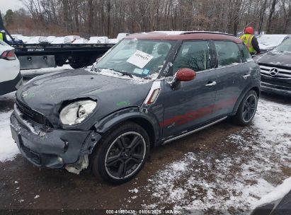 2016 MINI COUNTRYMAN COOPER S Gray  Gasoline WMWZC5C59GWU20198 photo #3