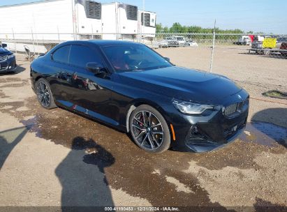 2024 BMW M240 I XDRIVE Black  Gasoline 3MW53CM05R8E02296 photo #1