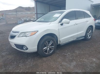 2013 ACURA RDX White  Gasoline 5J8TB4H55DL014786 photo #3