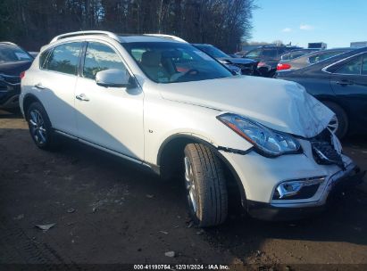 2017 INFINITI QX50 White  Gasoline JN1BJ0RR1HM403886 photo #1