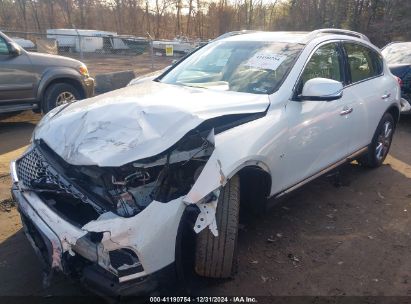 2017 INFINITI QX50 White  Gasoline JN1BJ0RR1HM403886 photo #3