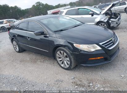 2012 VOLKSWAGEN CC SPORT Black  Gasoline WVWMP7AN1CE537211 photo #1