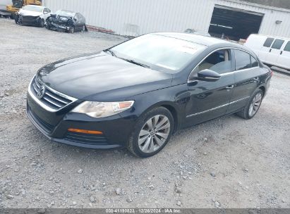 2012 VOLKSWAGEN CC SPORT Black  Gasoline WVWMP7AN1CE537211 photo #3