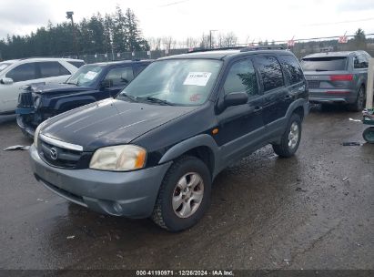 2001 MAZDA TRIBUTE ES V6/LX V6 Dark Blue  Gasoline 4F2CU08131KM10196 photo #3