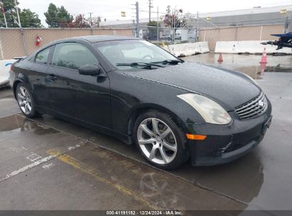 2003 INFINITI G35 BASE W/LEATHER Black  Gasoline JNKCV54E43M222800 photo #1