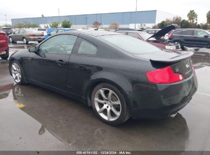 2003 INFINITI G35 BASE W/LEATHER Black  Gasoline JNKCV54E43M222800 photo #4