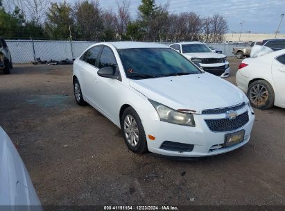 2011 CHEVROLET CRUZE LS White  Gasoline 1G1PC5SH6B7157069 photo #1