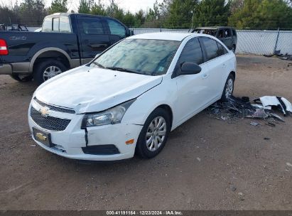 2011 CHEVROLET CRUZE LS White  Gasoline 1G1PC5SH6B7157069 photo #3