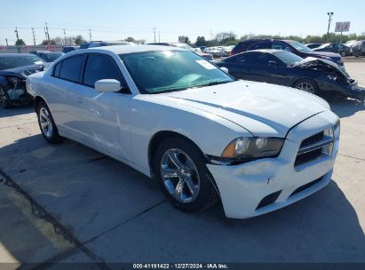 2013 DODGE CHARGER SE White  Flexible Fuel 2C3CDXBG3DH725277 photo #1