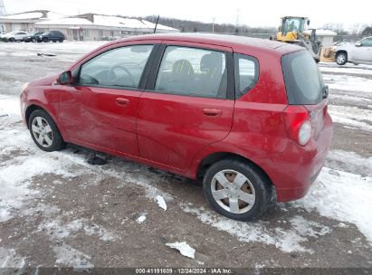 2010 CHEVROLET AVEO LS Red  Gasoline KL1TD6DE5AB113871 photo #4