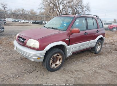 2000 SUZUKI GRAND VITARA JLX/JLX+/LIMITED Burgundy  Gasoline JS3TD62V7Y4107078 photo #3