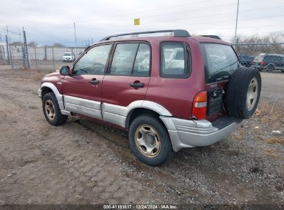 2000 SUZUKI GRAND VITARA JLX/JLX+/LIMITED Burgundy  Gasoline JS3TD62V7Y4107078 photo #4