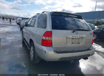 2003 ACURA MDX Silver  Gasoline 2HNYD18923H530528 photo #4