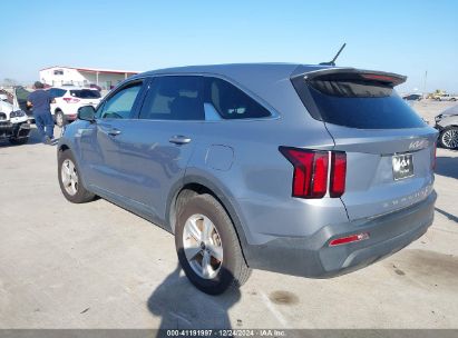 2022 KIA SORENTO LX Gray  Gasoline 5XYRG4LC4NG136813 photo #4