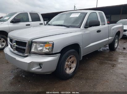 2008 DODGE DAKOTA SLT Silver  Gasoline 1D7HW42KX8S560105 photo #3