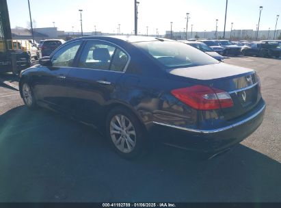 2012 HYUNDAI GENESIS 3.8 Blue  Gasoline KMHGC4DD0CU191938 photo #4