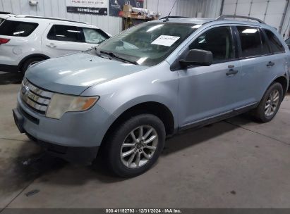 2008 FORD EDGE SE Blue  Gasoline 2FMDK36C98BA11471 photo #3