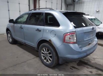 2008 FORD EDGE SE Blue  Gasoline 2FMDK36C98BA11471 photo #4