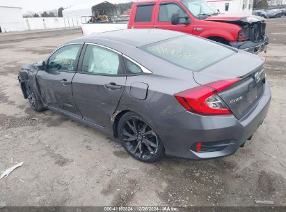 2021 HONDA CIVIC SPORT Gray  Gasoline 19XFC2F83ME004339 photo #4