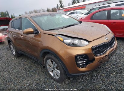 2017 KIA SPORTAGE LX Gold  Gasoline KNDPMCAC0H7281877 photo #1