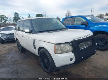 2006 LAND ROVER RANGE ROVER HSE White  Gasoline SALMF15406A225967 photo #1