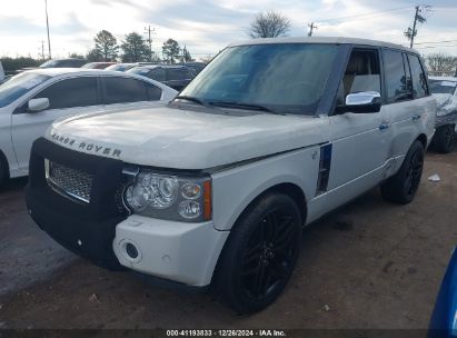 2006 LAND ROVER RANGE ROVER HSE White  Gasoline SALMF15406A225967 photo #3