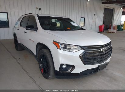 2021 CHEVROLET TRAVERSE FWD PREMIER White  Gasoline 1GNERKKW7MJ243269 photo #1