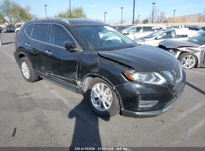 2020 NISSAN ROGUE SV FWD Black  Gasoline JN8AT2MTXLW014327 photo #1