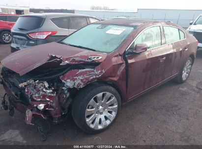 2014 BUICK LACROSSE PREMIUM I GROUP Maroon  Gasoline 1G4GE5G32EF294286 photo #3